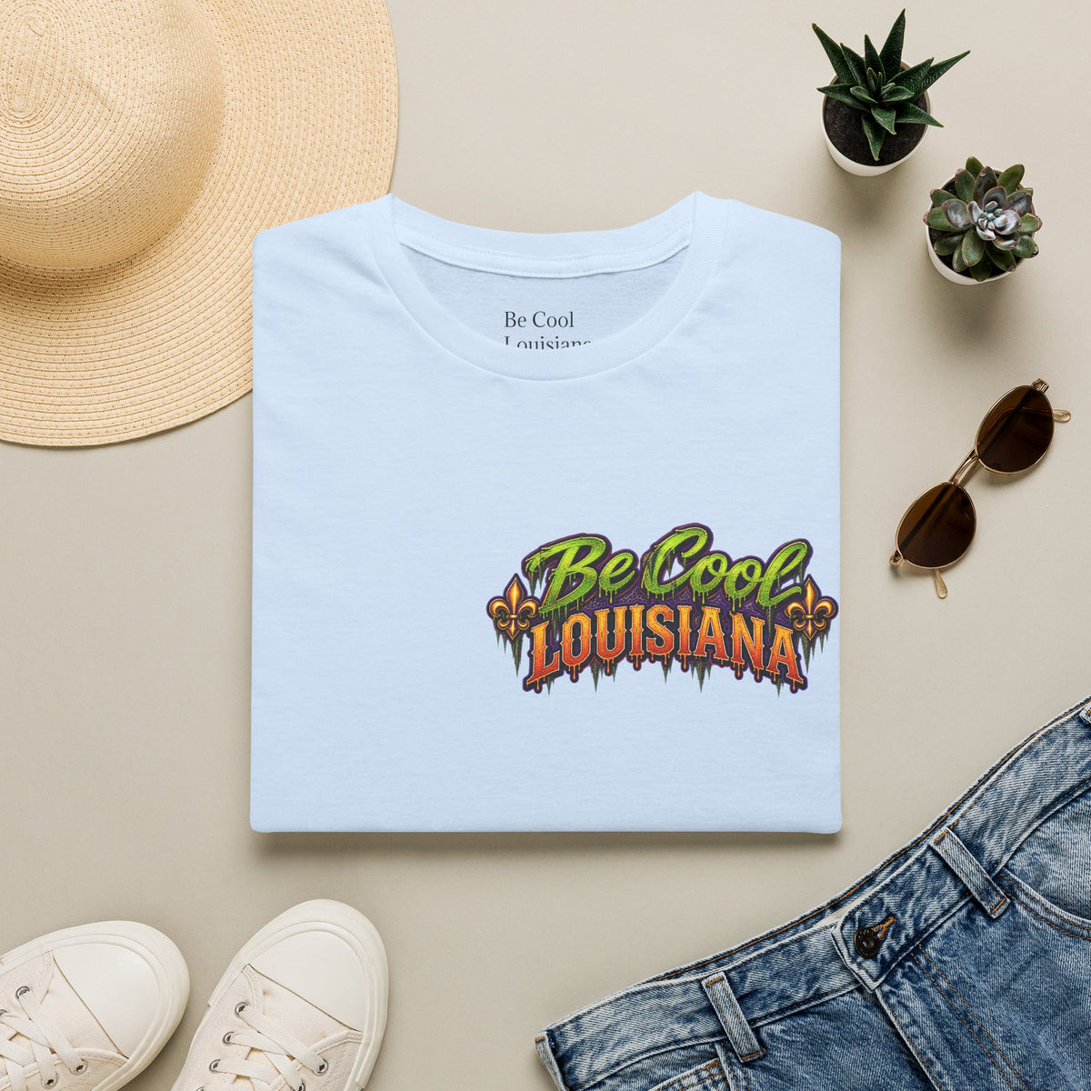 Be Cool Louisiana Halloween T-Shirt