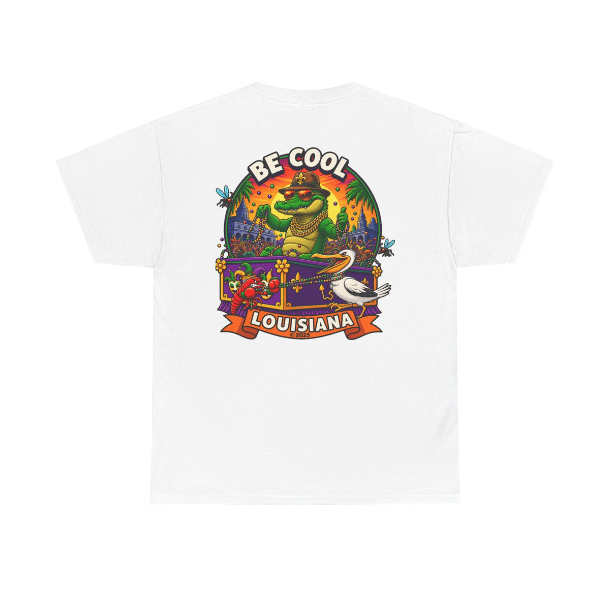 Unisex be cool mardi gras shirt