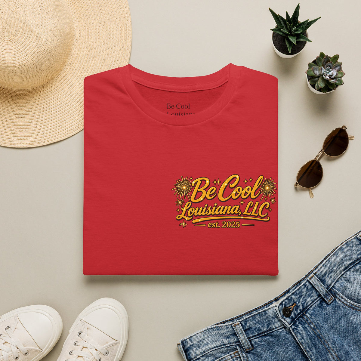 Be Cool Louisiana New Years LLC T-Shirt