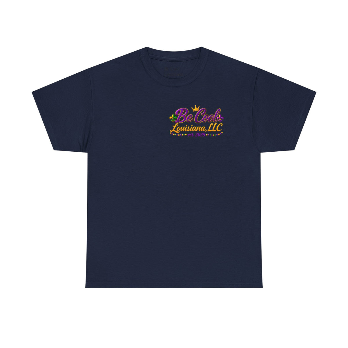 Unisex be cool mardi gras shirt