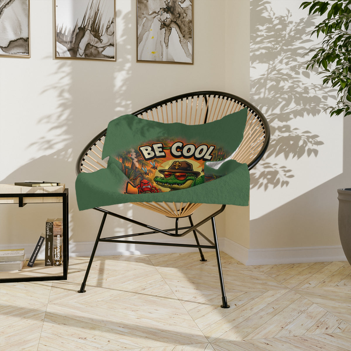 Be Cool Louisiana Blanket