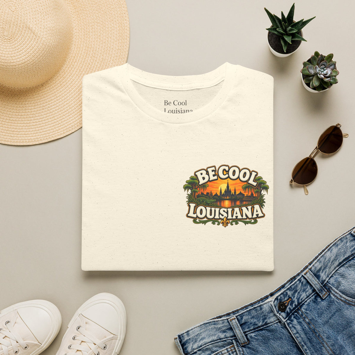Be Cool Louisiana Classic Holloween T-Shirt