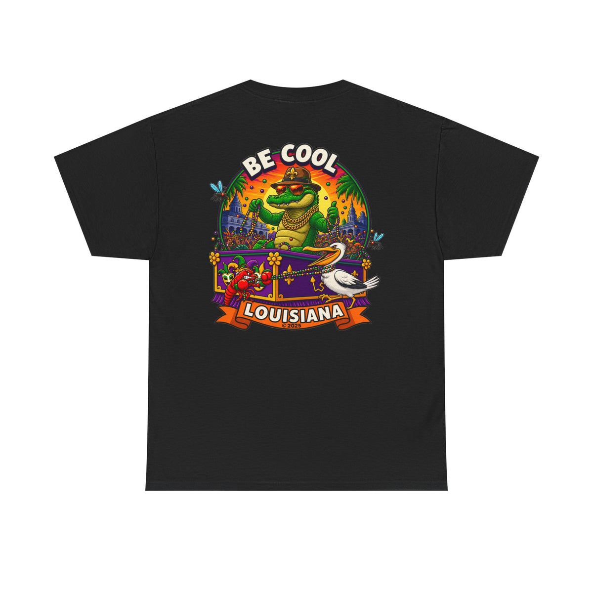 Unisex be cool mardi gras shirt