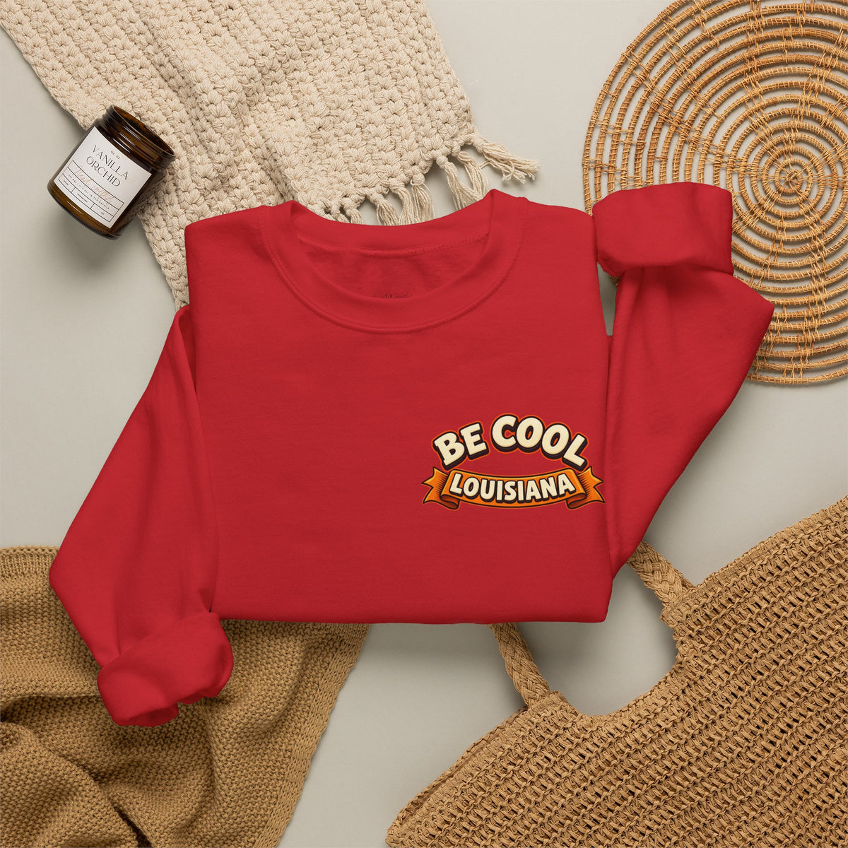 Unisex Be Cool Louisiana Classic Sweatshirt