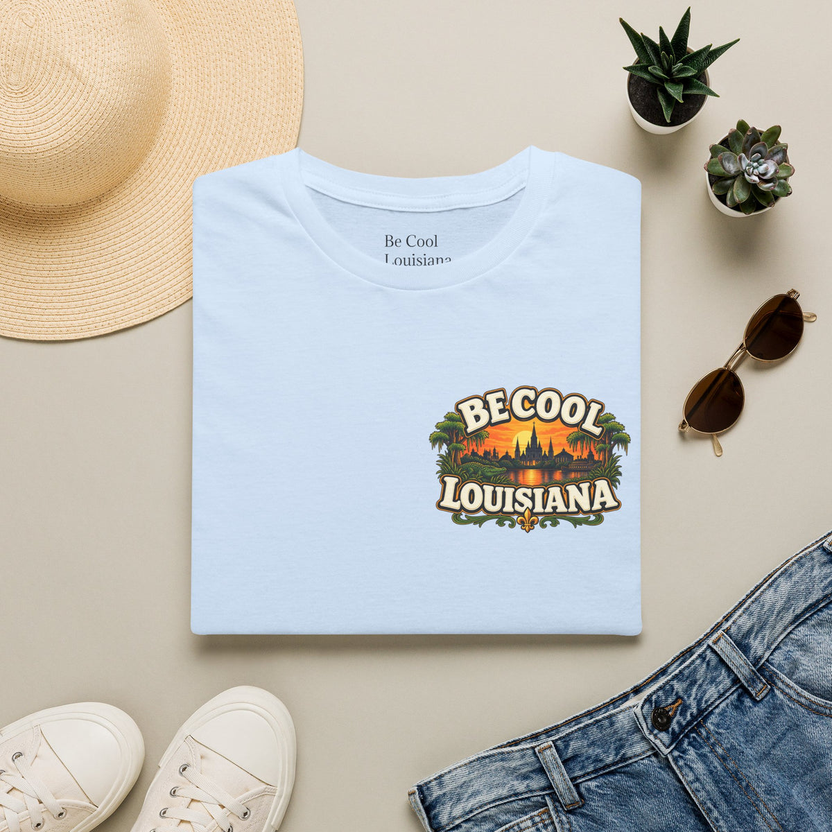 Be Cool Louisiana Classic Holloween T-Shirt