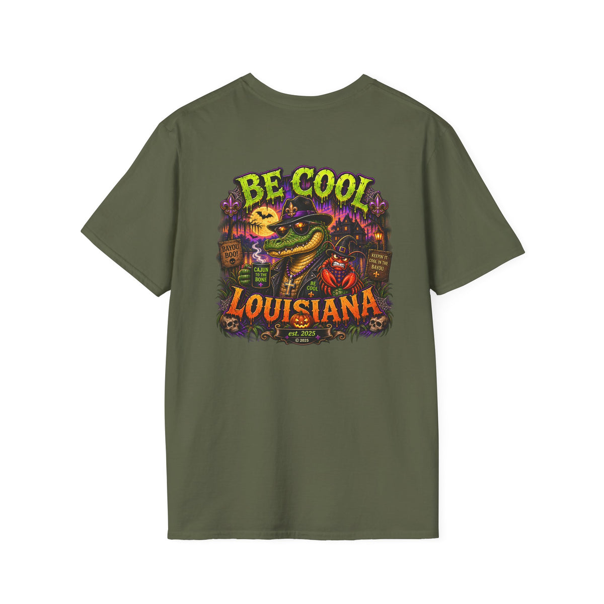 Be Cool Louisiana Halloween T-Shirt