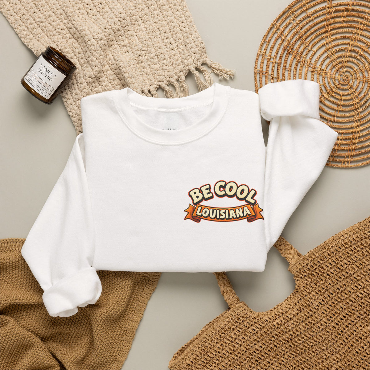 Unisex Be Cool Louisiana Classic Sweatshirt