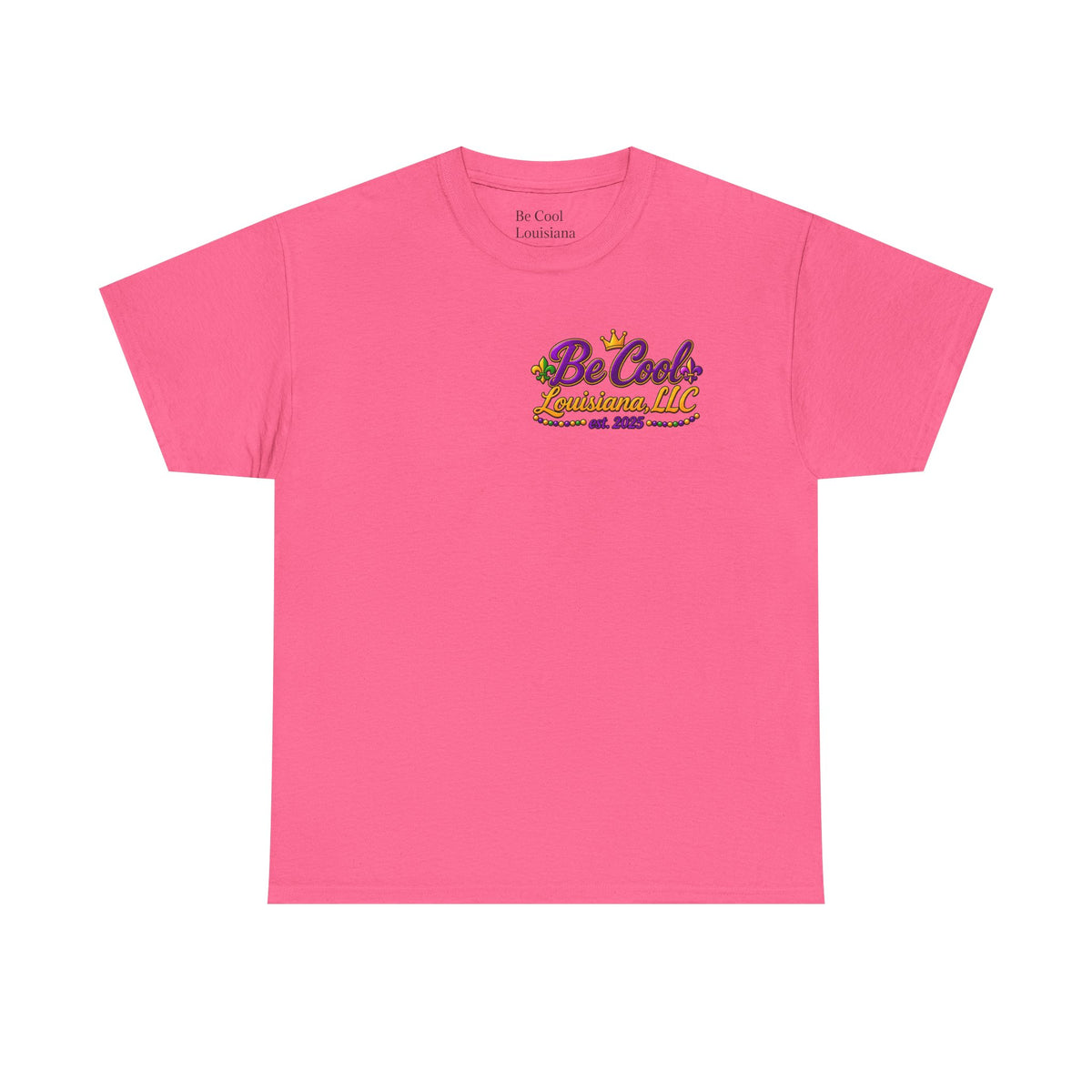 Unisex be cool mardi gras shirt