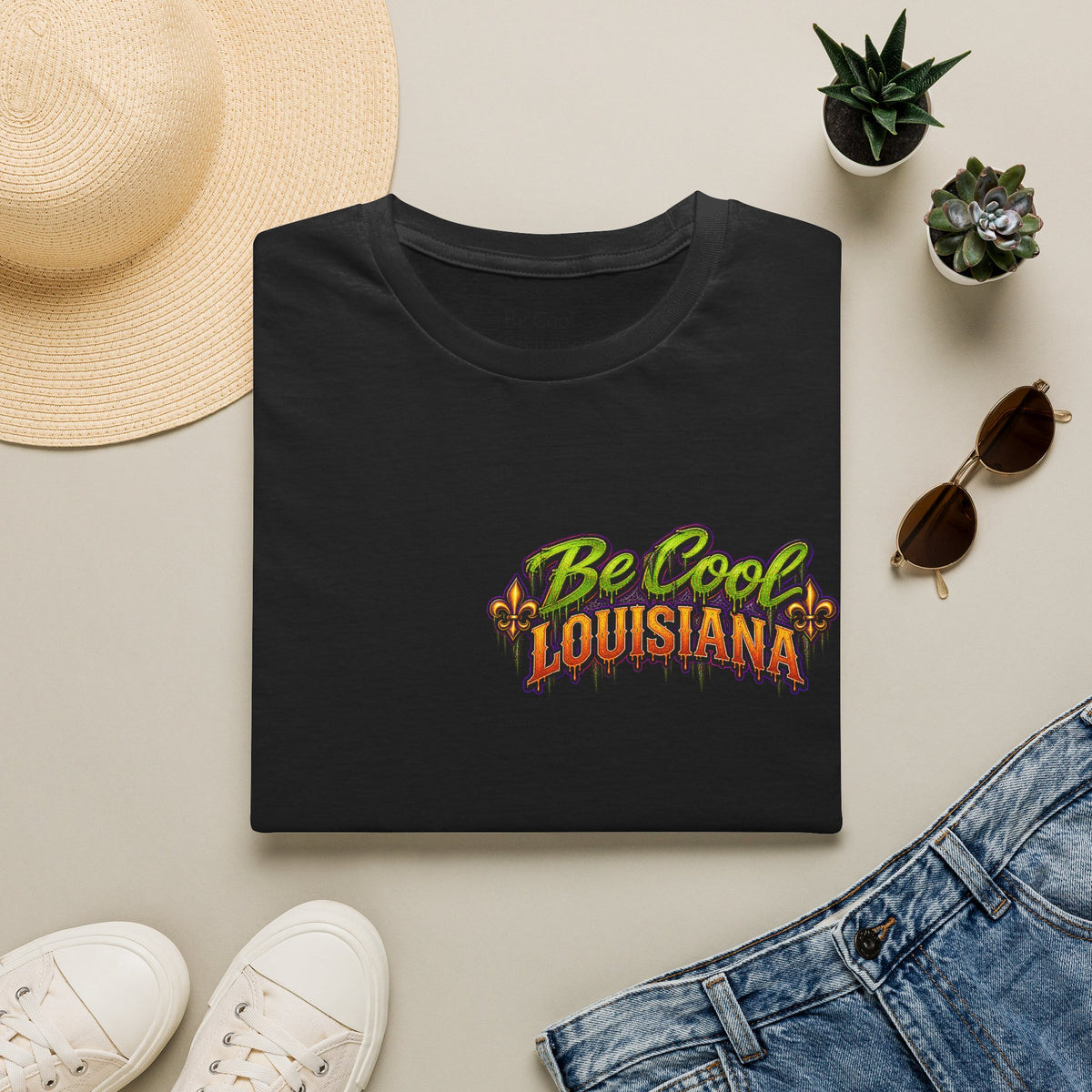 Be Cool Louisiana Halloween T-Shirt