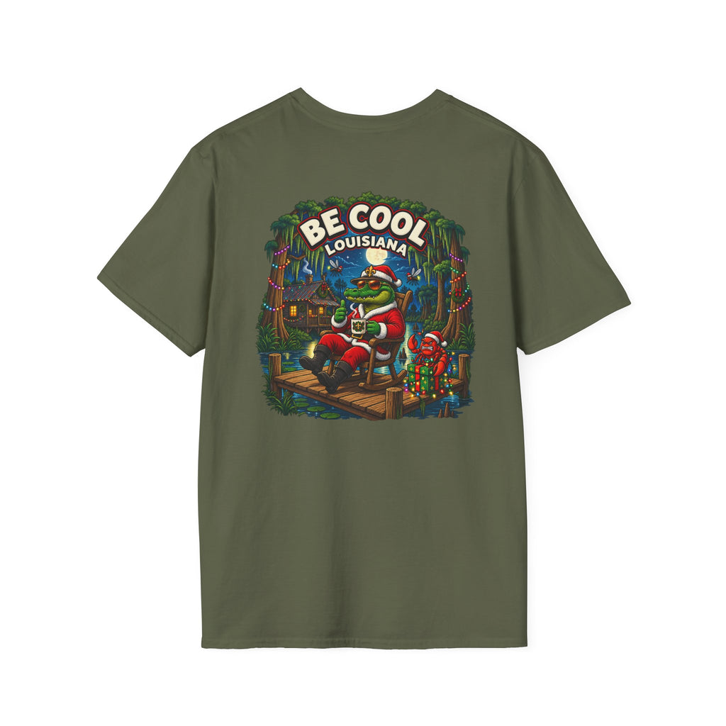 Be Cool Louisiana Christmas LLC T‑Shirt