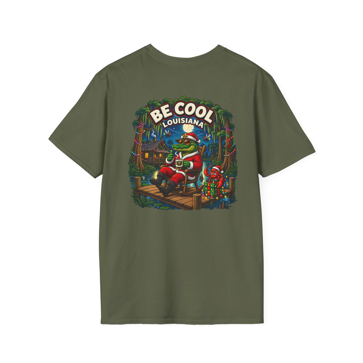 Be Cool Louisiana Christmas LLC T‑Shirt