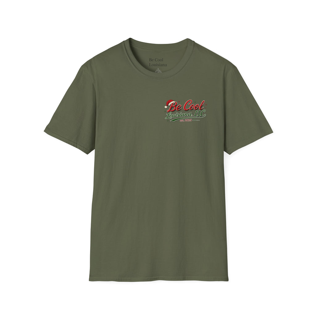 Be Cool Louisiana Christmas T-Shirt