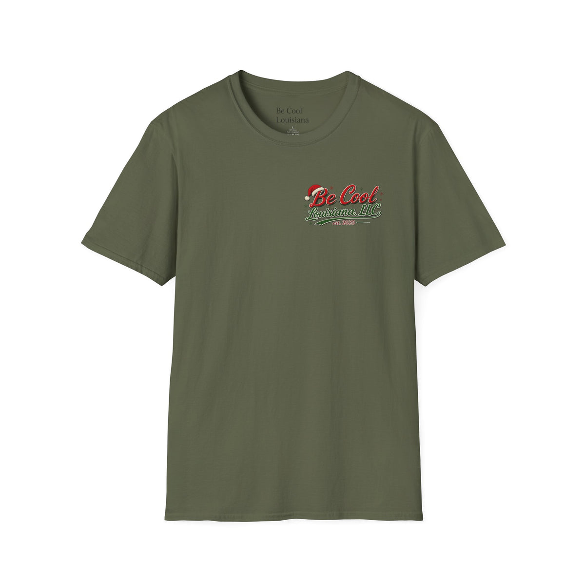 Be Cool Louisiana Christmas T-Shirt