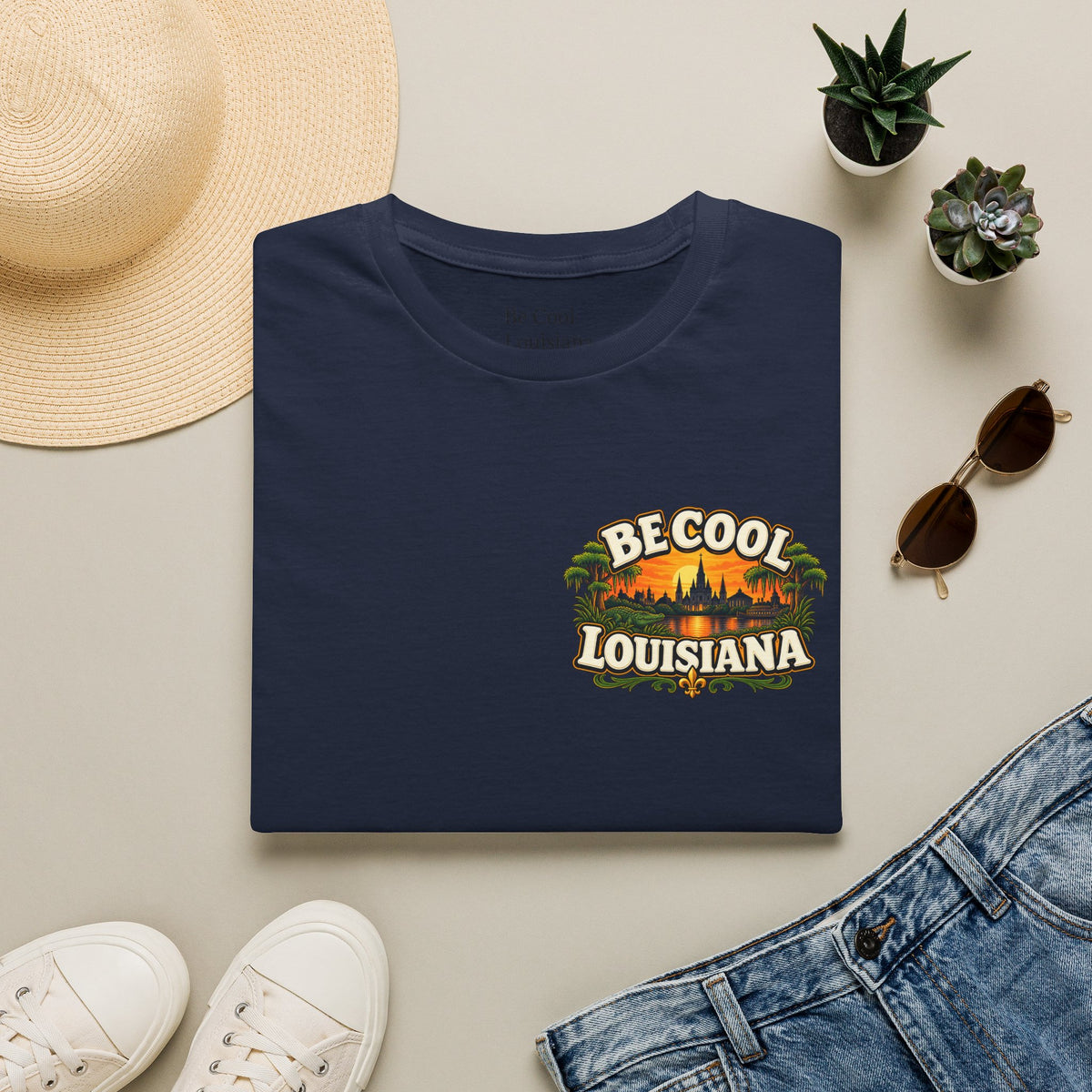 Be Cool Louisiana Classic Holloween T-Shirt