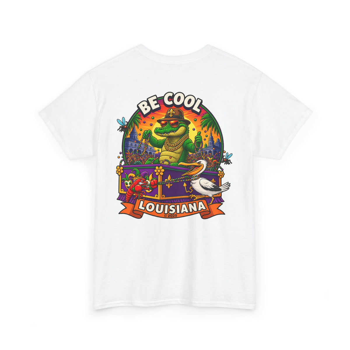 Unisex be cool mardi gras shirt