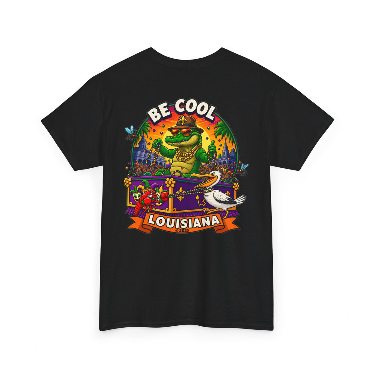 Unisex be cool mardi gras shirt