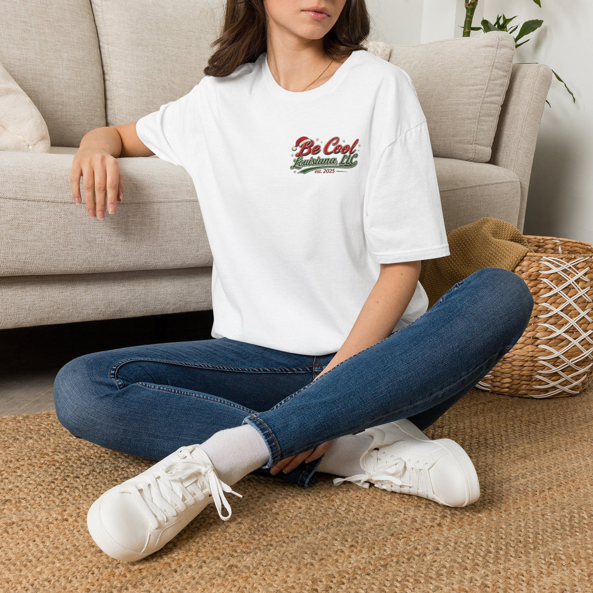 Be Cool Louisiana Christmas T-Shirt