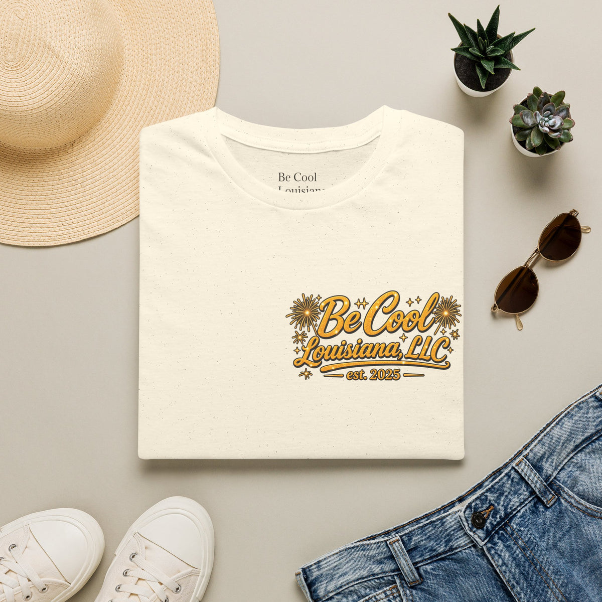 Be Cool Louisiana New Years LLC T-Shirt