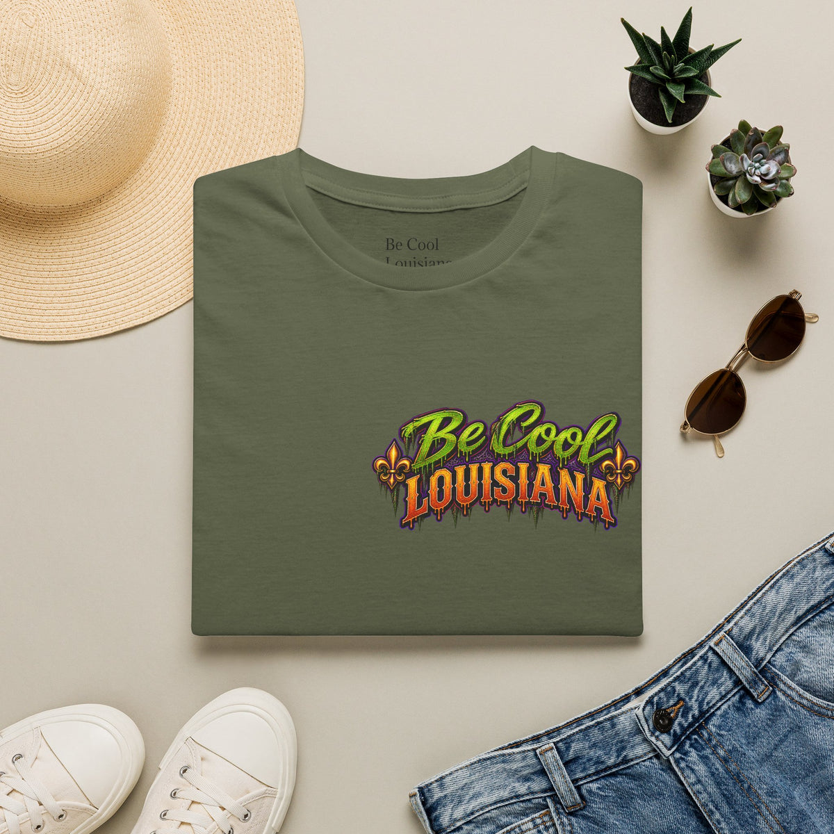 Be Cool Louisiana Halloween T-Shirt