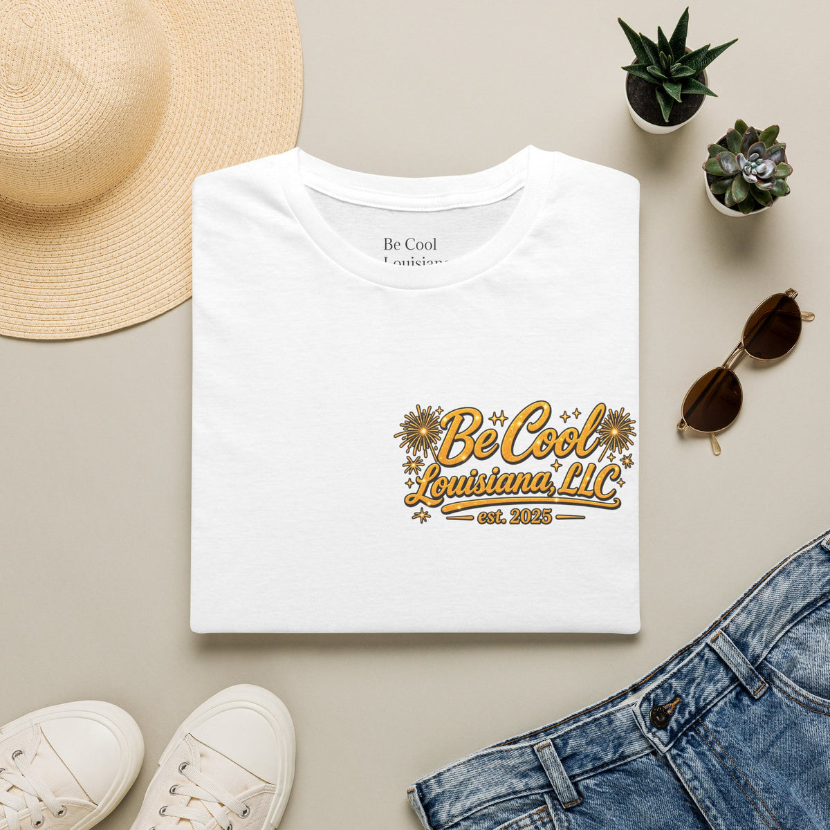 Be Cool Louisiana New Years LLC T-Shirt