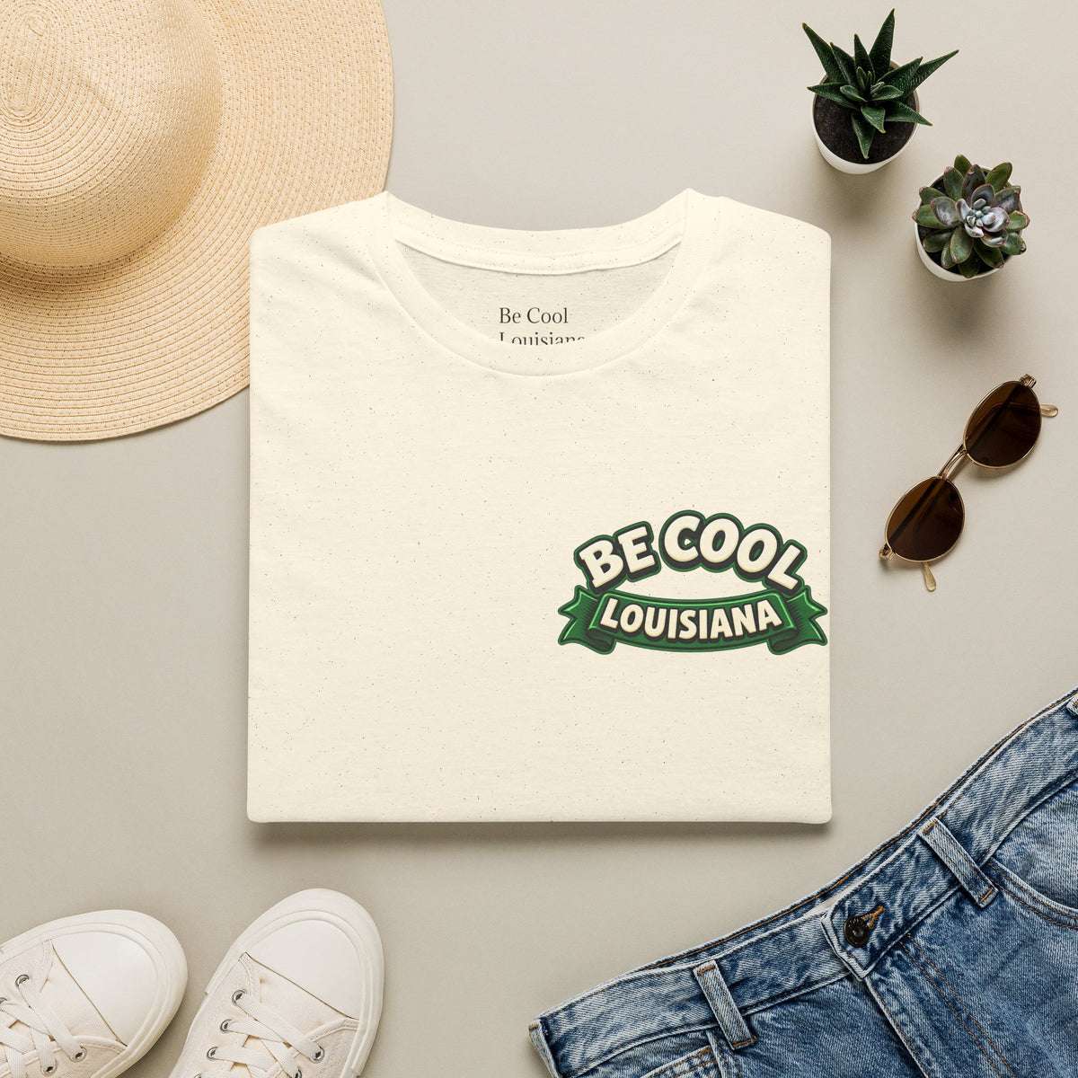 Be Cool Louisiana Classic Christmas T-Shirt