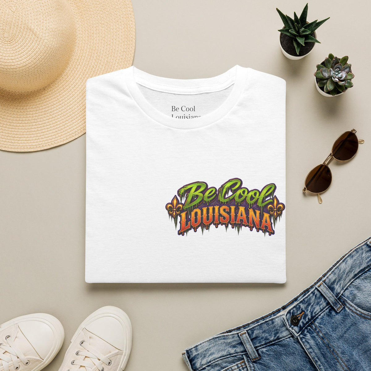 Be Cool Louisiana Halloween T-Shirt