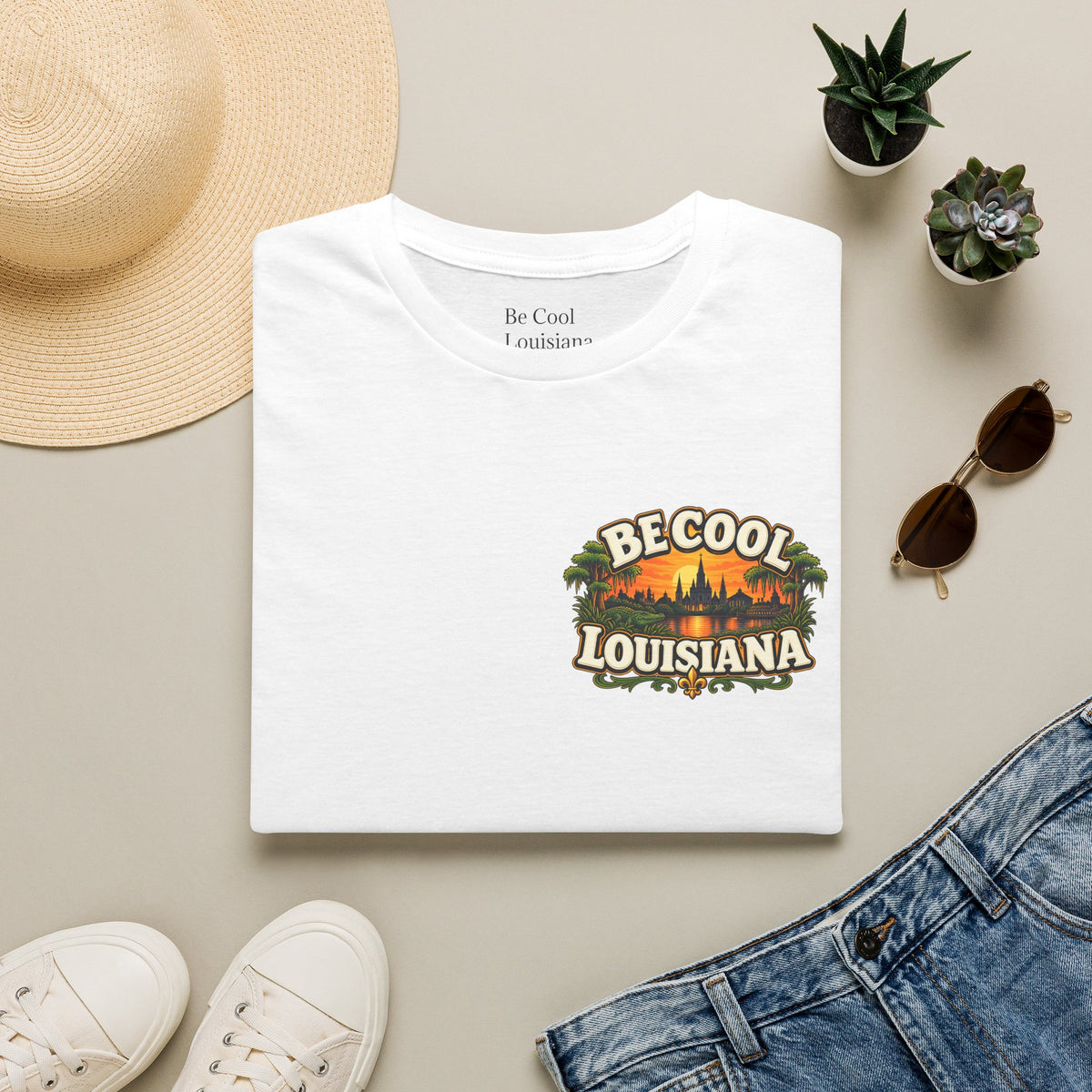 Be Cool Louisiana Classic Holloween T-Shirt
