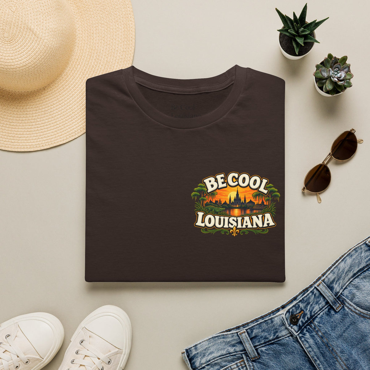 Be Cool Louisiana Classic Holloween T-Shirt