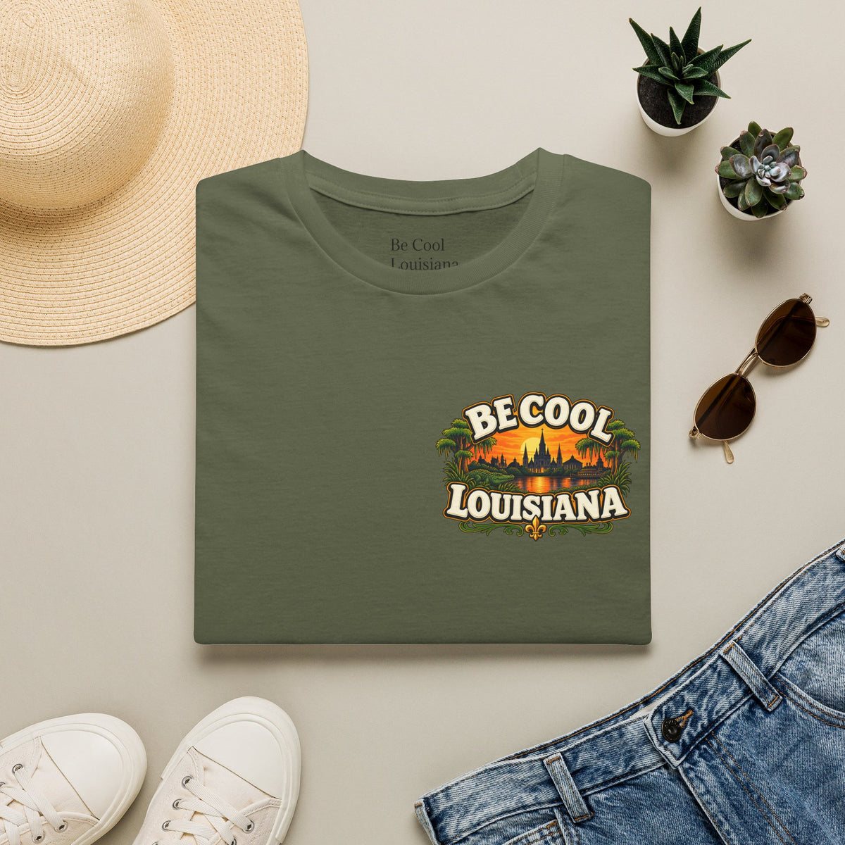 Be Cool Louisiana Classic Holloween T-Shirt