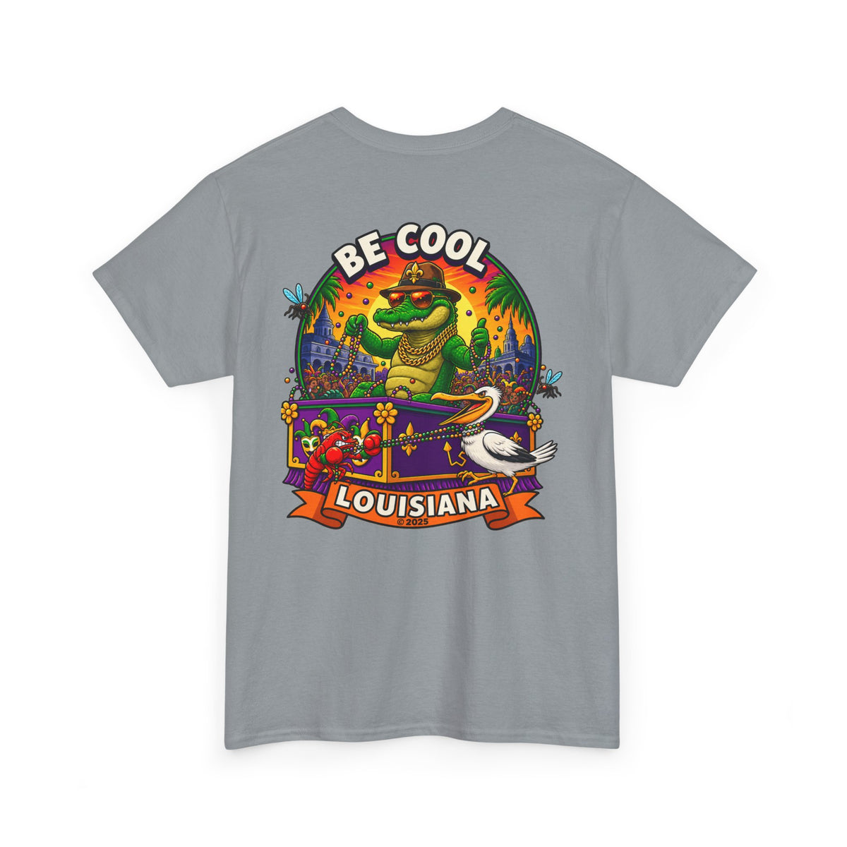 Unisex be cool mardi gras shirt