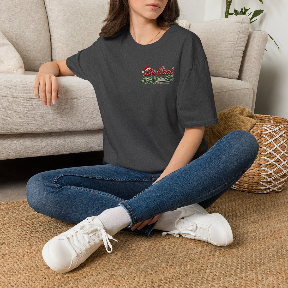 Be Cool Louisiana Christmas T-Shirt