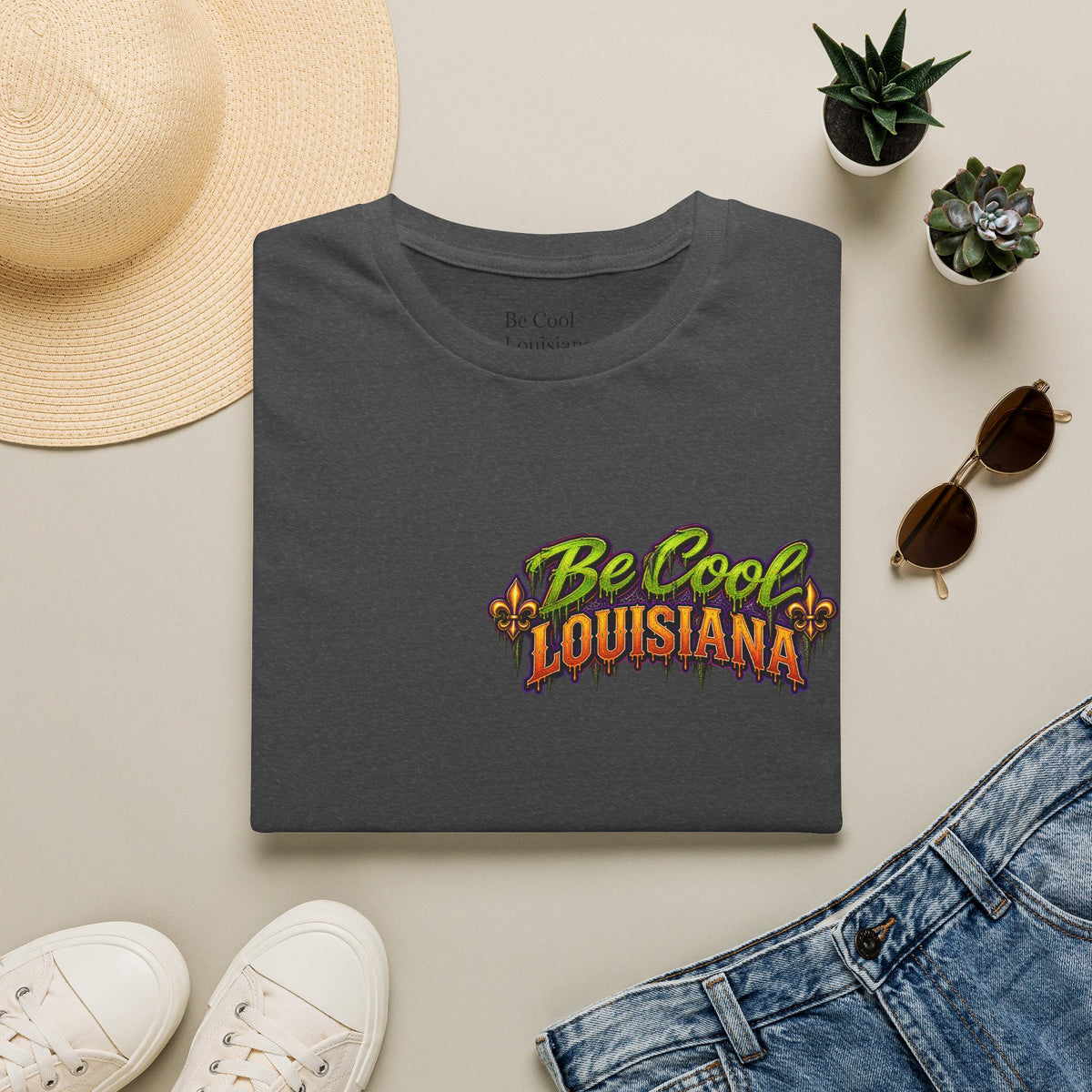 Be Cool Louisiana Halloween T-Shirt