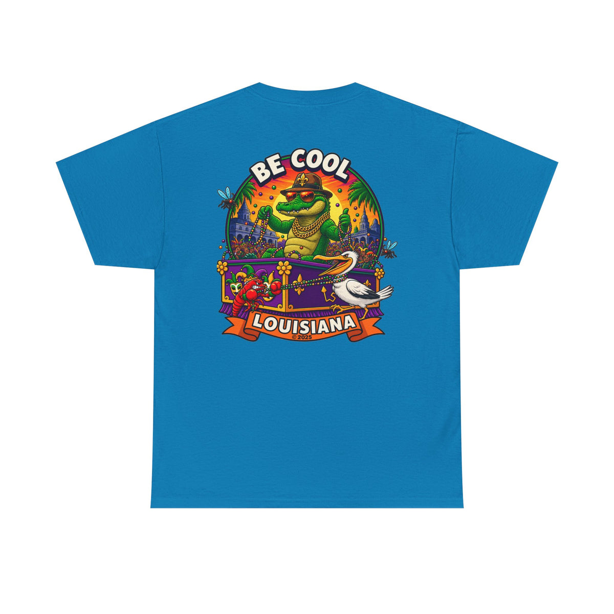 Unisex be cool mardi gras shirt