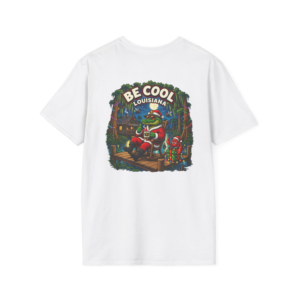 Be Cool Louisiana Classic Christmas T-Shirt