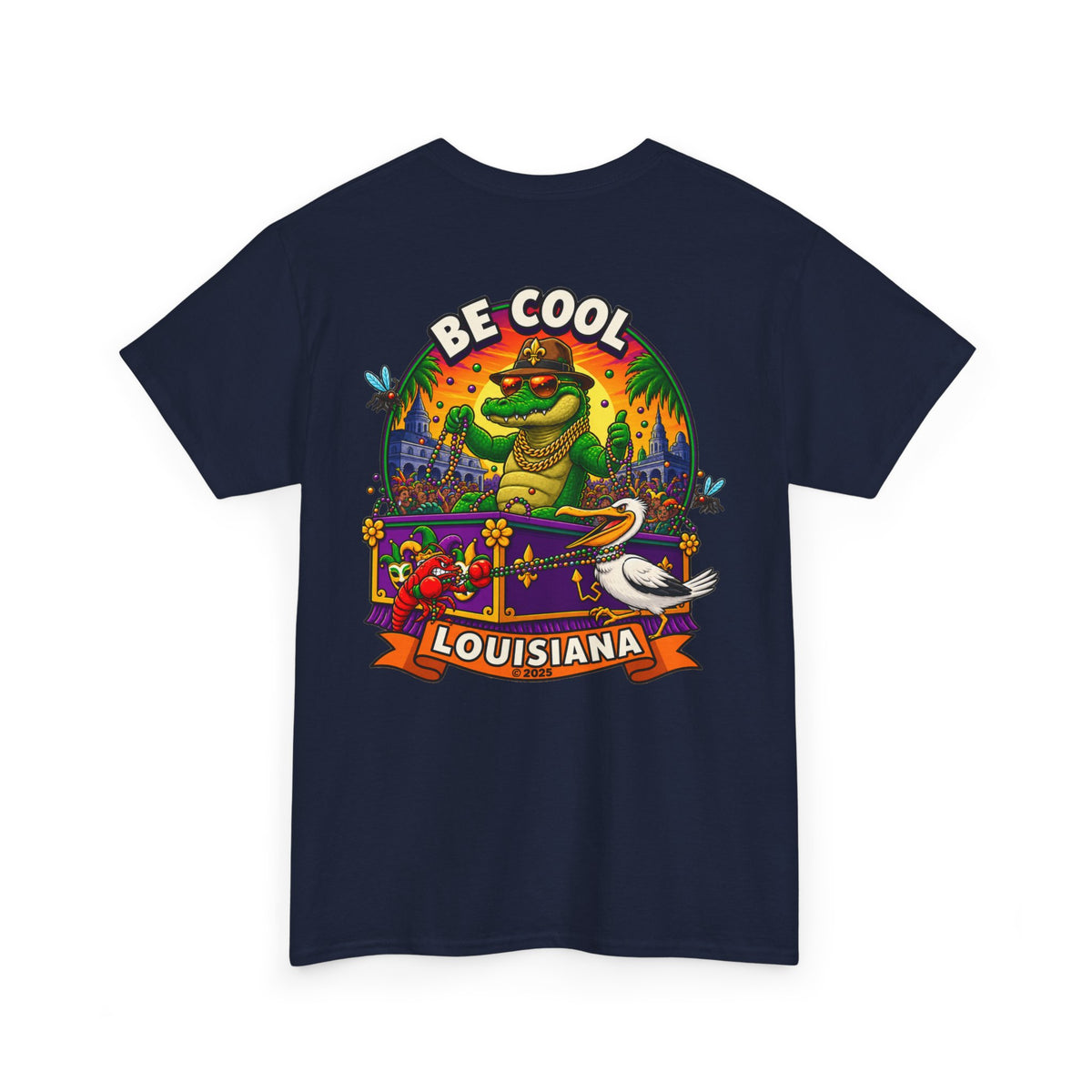 Unisex be cool mardi gras shirt