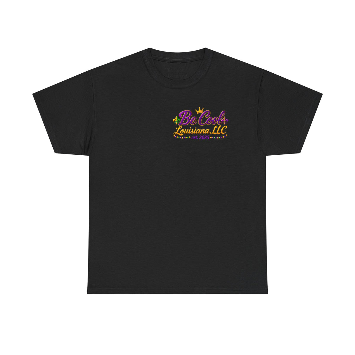 Unisex be cool mardi gras shirt