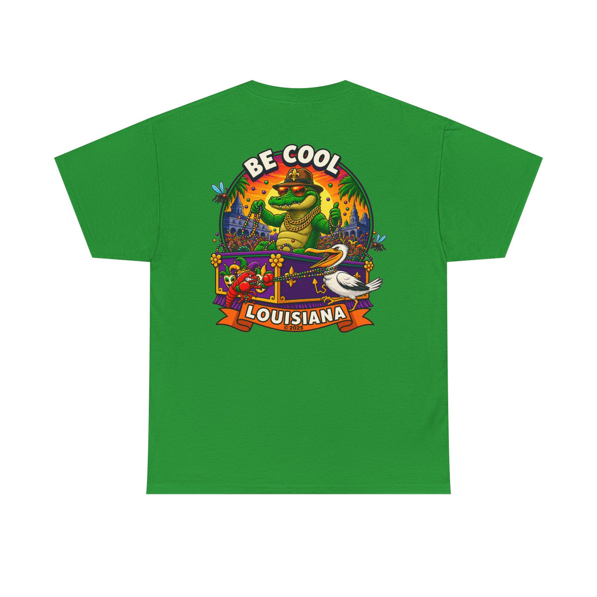 Unisex be cool mardi gras shirt