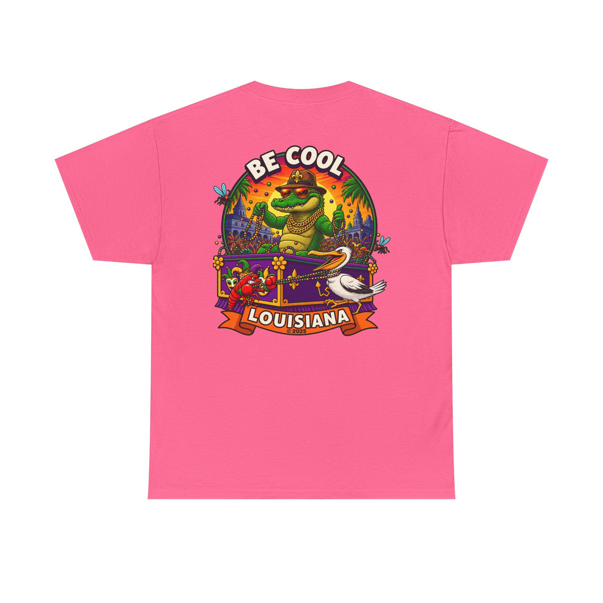 Unisex be cool mardi gras shirt