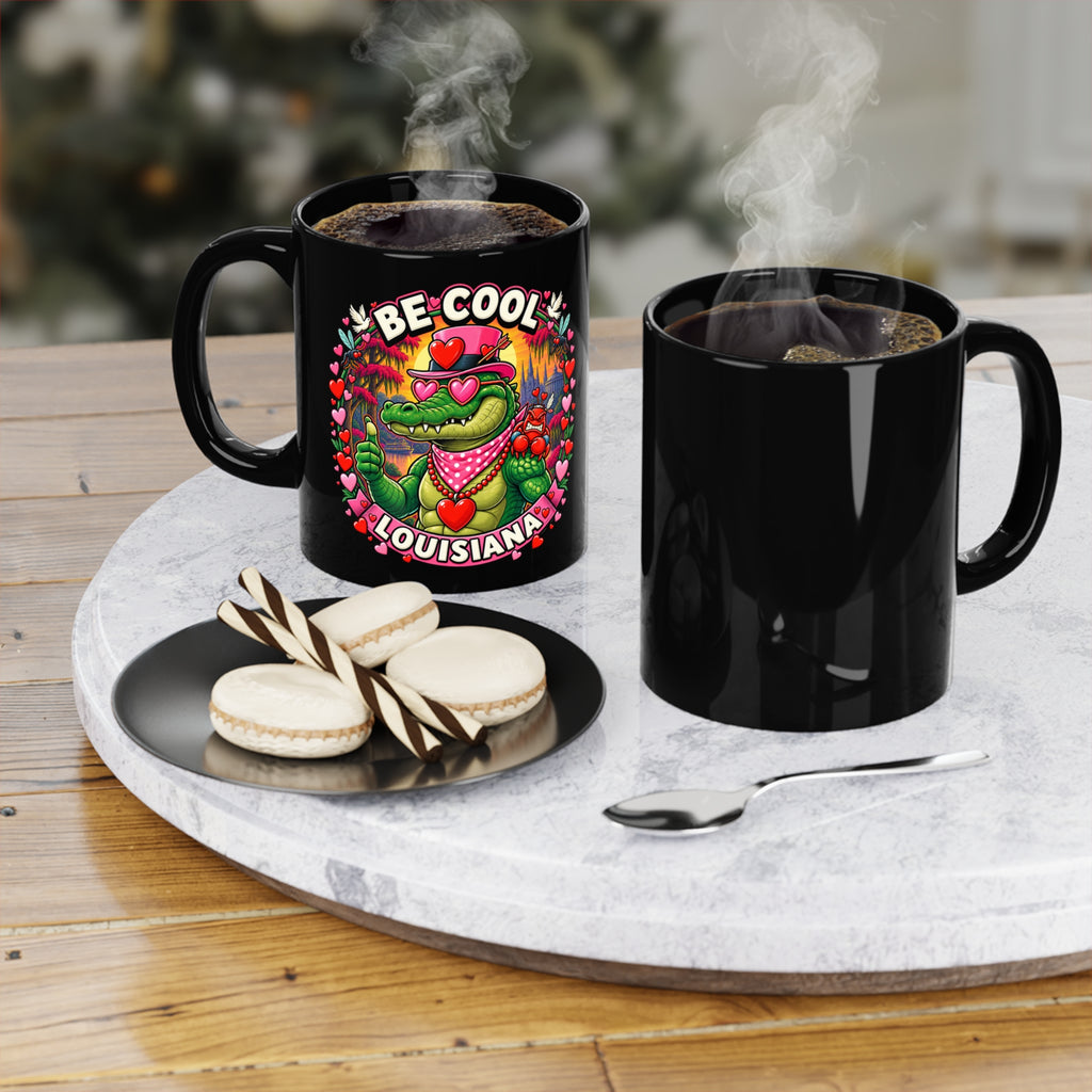 Be Cool Louisiana Valeintine Mug