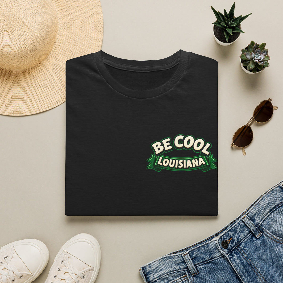 Be Cool Louisiana Classic Christmas T-Shirt