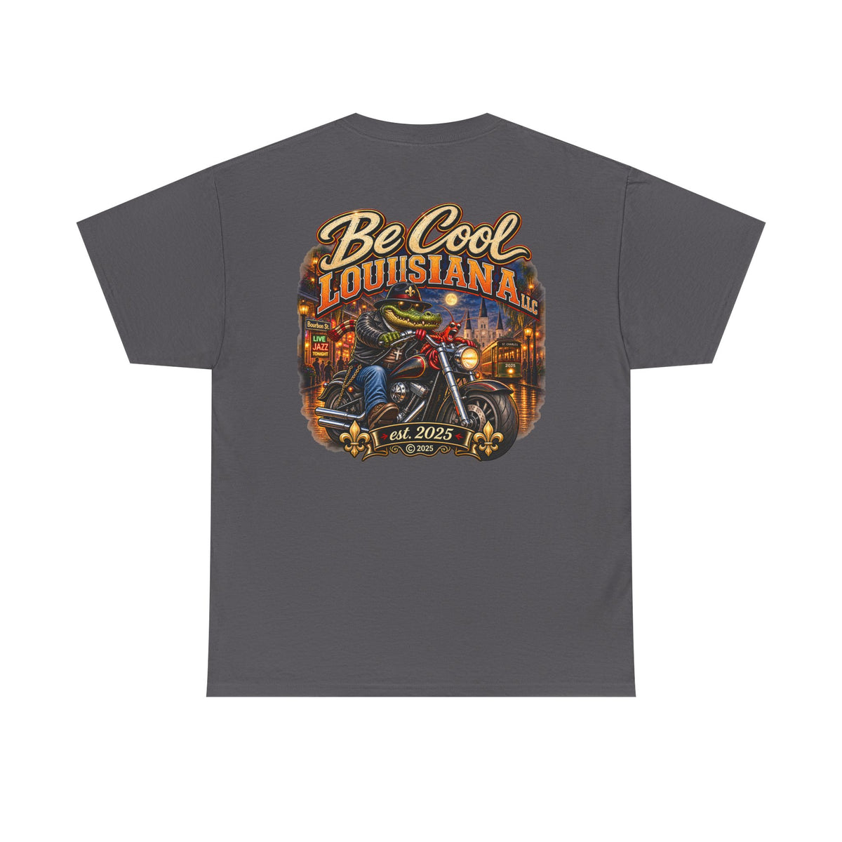 Be Cool Louisiana Hit The Road T-shirt