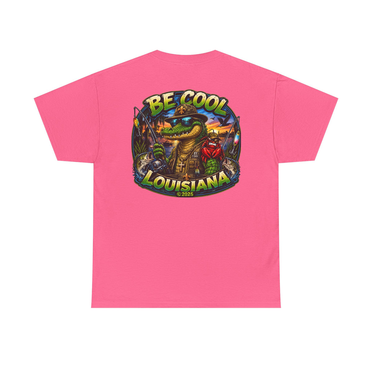 Unisex be cool fishing shirt