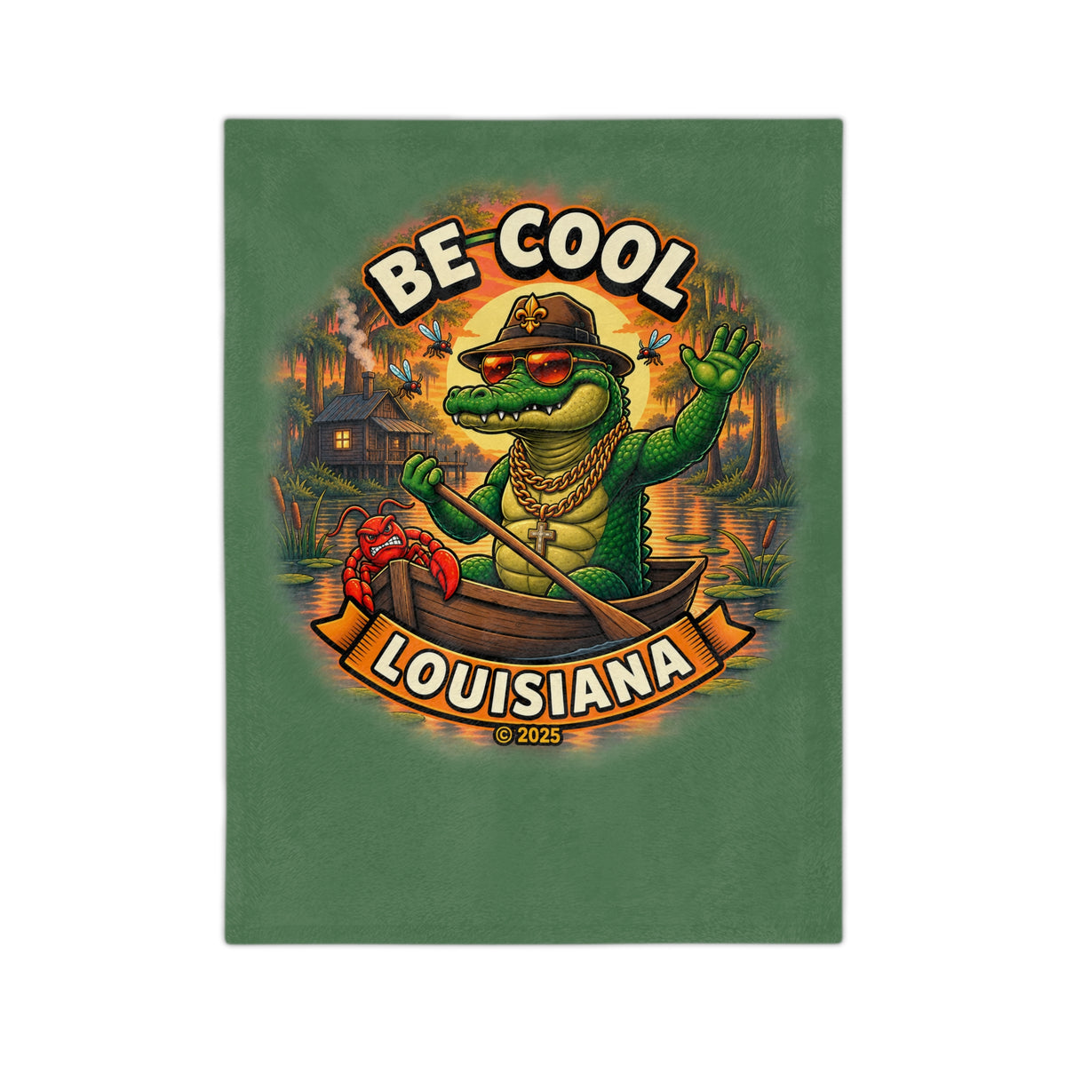 Be Cool Louisiana Blanket