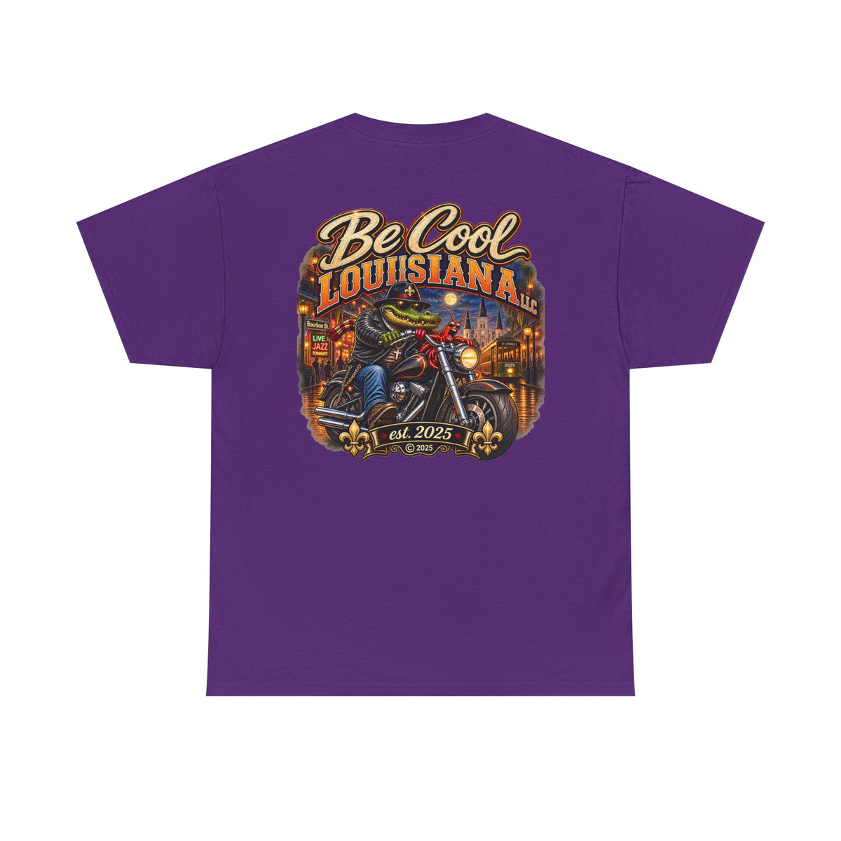 Be Cool Louisiana Hit The Road T-shirt