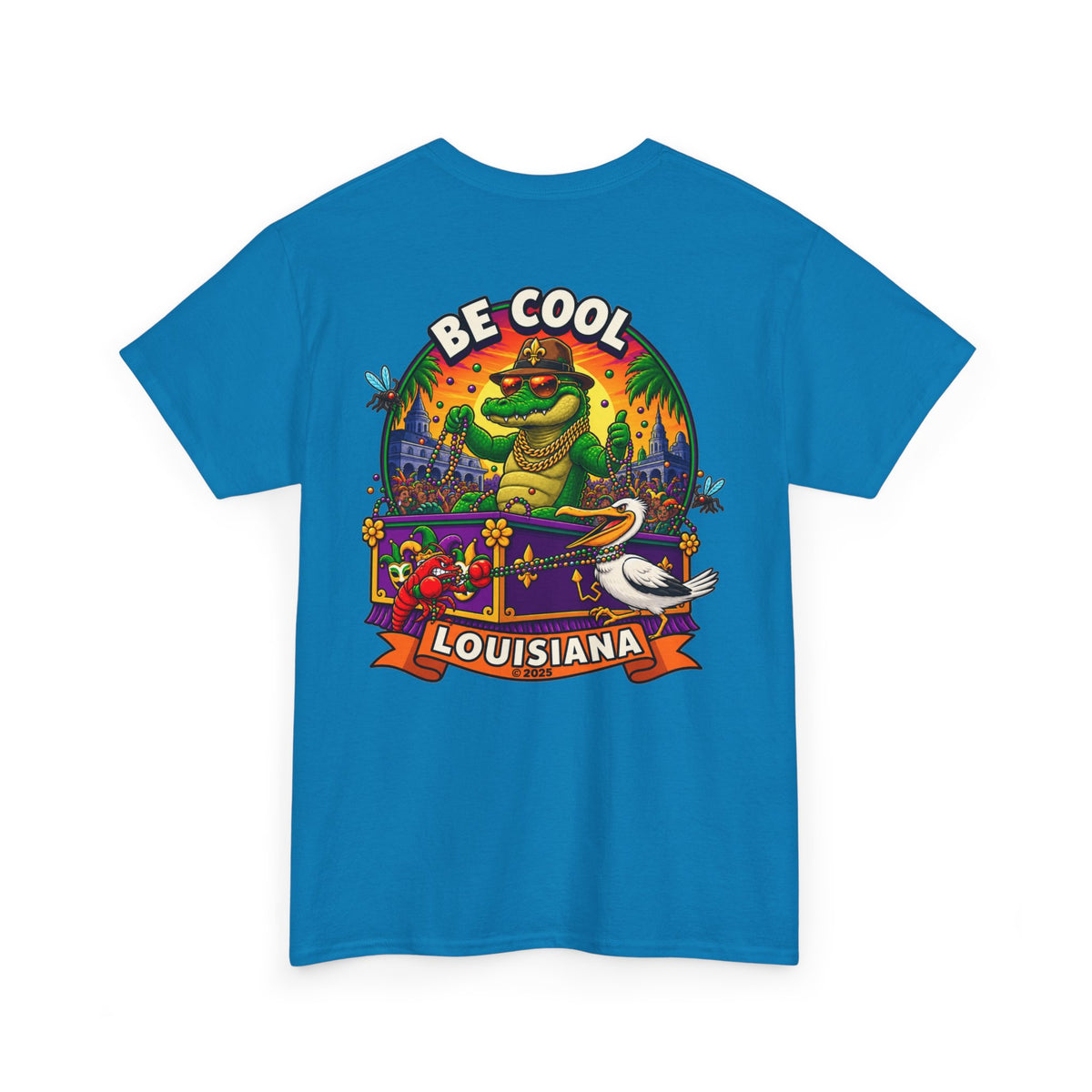 Unisex be cool mardi gras shirt