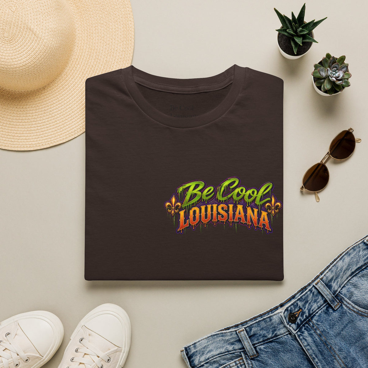 Be Cool Louisiana Halloween T-Shirt