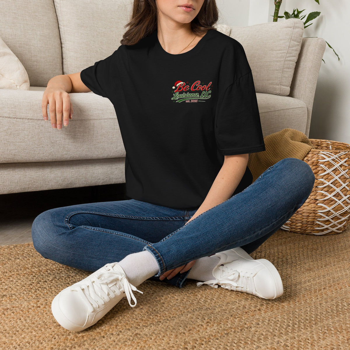 Be Cool Louisiana Christmas T-Shirt
