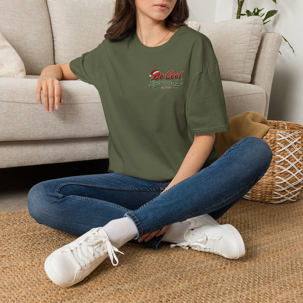 Be Cool Louisiana Christmas T-Shirt