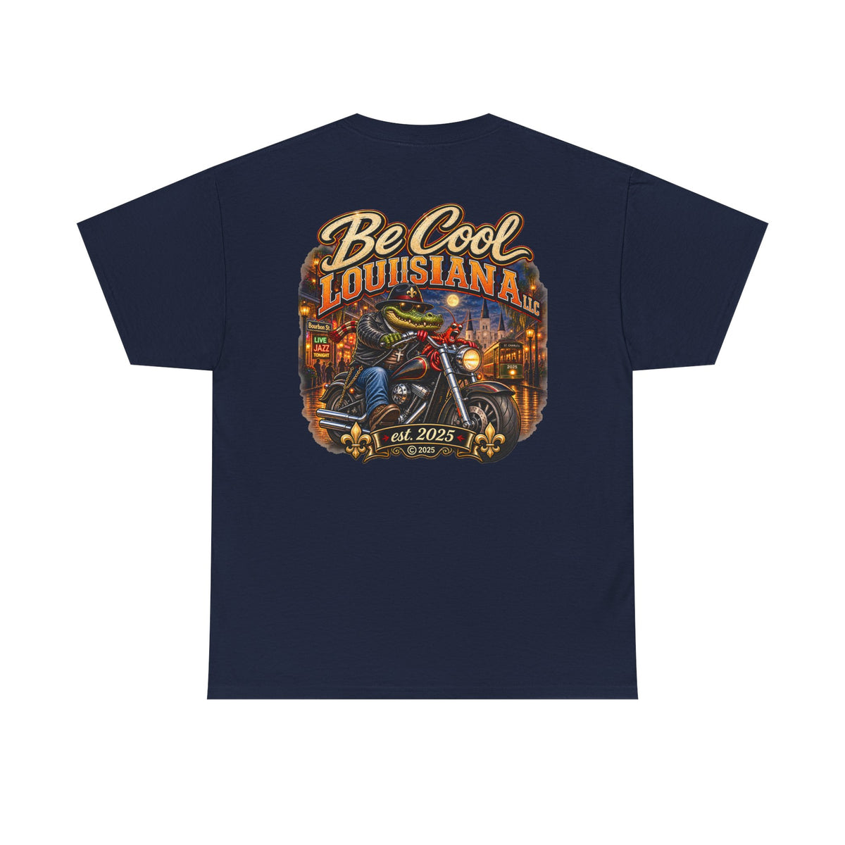 Be Cool Louisiana Hit The Road T-shirt