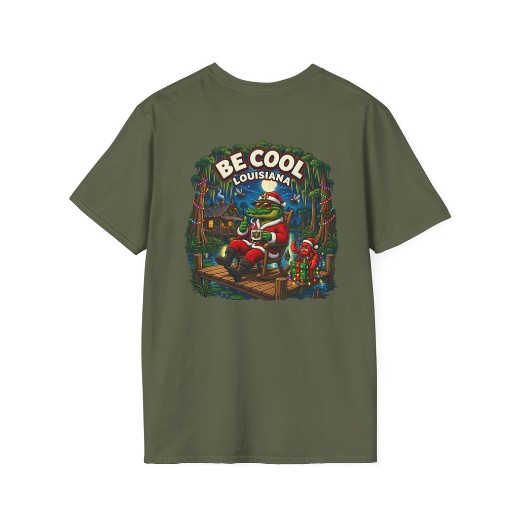 Be Cool Louisiana Classic Christmas T-Shirt